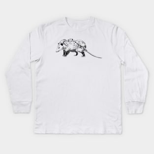 opossum Kids Long Sleeve T-Shirt